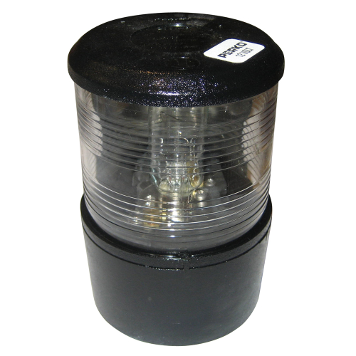 Perko - Perko Masthead Light f/Sail or Power Less Than 20M - 12VDC - Black Base Mount/White Light