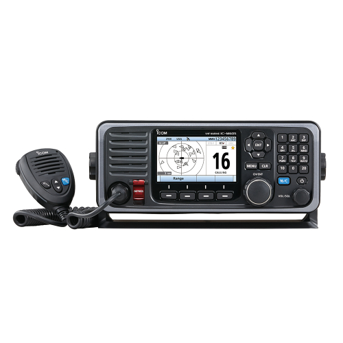 Icom - Icom M605 Fixed Mount 25W VHF w/Color Display