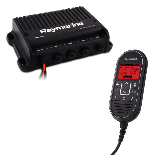 Raymarine - Raymarine Ray91 Modular Dual-Station VHF Black Box Radio System w/AIS