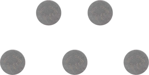 Hot Cams - Hot Cams 13.00mm Valve Shim - 2.45mm - 5PK1300245