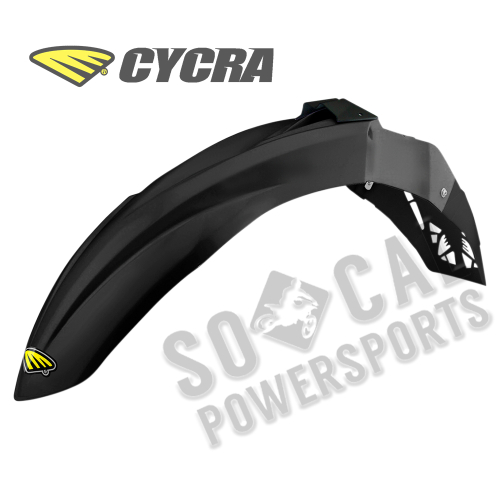 Cycra - Cycra Cycralite Front Fender - Black - 1CYC-1472-12