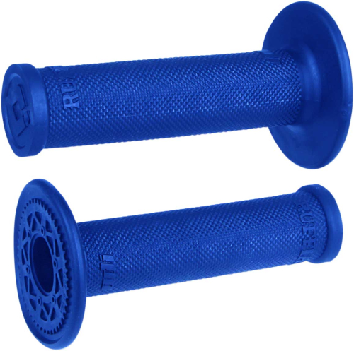 ODI - ODI MX Single-Ply No Waffle Grips - Blue - H00RFU