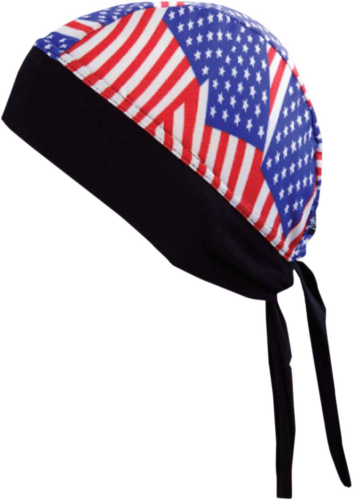 Schampa - Schampa Z-Wraps Stretch Headwrap - BNDNA003-92 - American Flag - OSFA