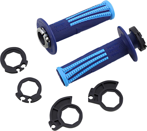 ODI - ODI Emig2 Pro V2 Lock-On Grips - Blue/Lt Blue - H36EPDU