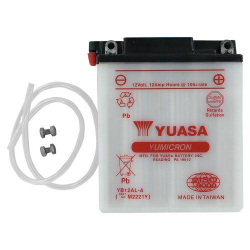 Yuasa - Yuasa Yumicron Battery - YB12AL-A - YUAM2221Y