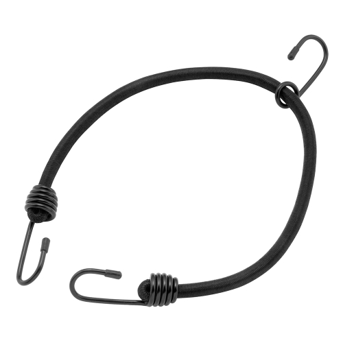 BikeMaster - BikeMaster Bungee Cords - Heavy Duty 24in. - 3 Hooks - Black - 100134