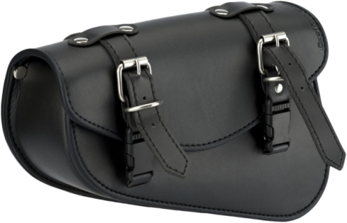 CustomAcces - CustomAcces Detroit Saddlebag - Left - Black - AP0003N