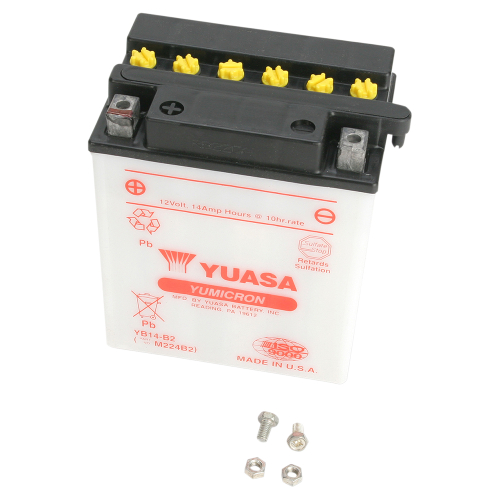 Yuasa - Yuasa Yumicron Battery - YB14-B2 - YUAM224B2