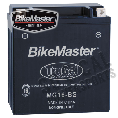 BikeMaster - BikeMaster TruGel Battery - 780520