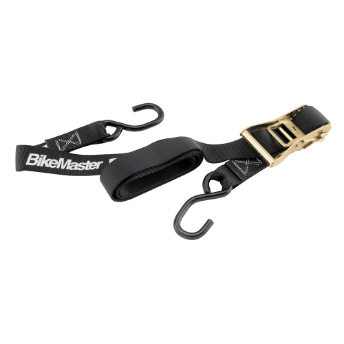 BikeMaster - BikeMaster Ratchet Tie Downs - 1.5in. x 84in. - Black - 100529