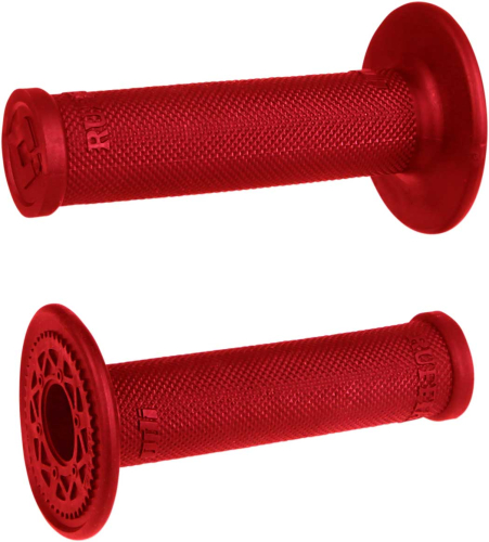 ODI - ODI MX Single-Ply No Waffle Grips - Red - H00RFR