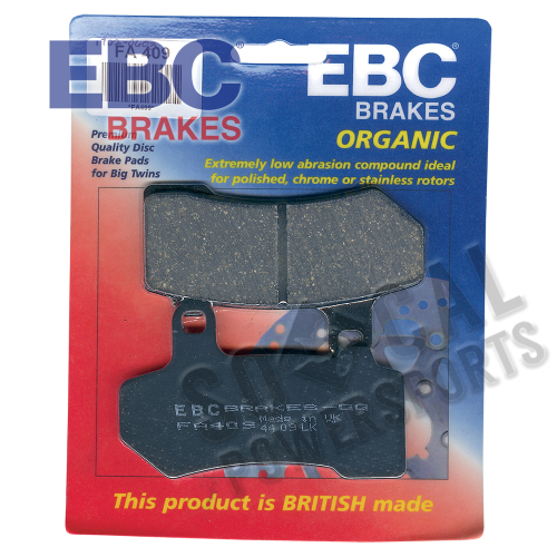 EBC - EBC Organic Brake Pads - FA409