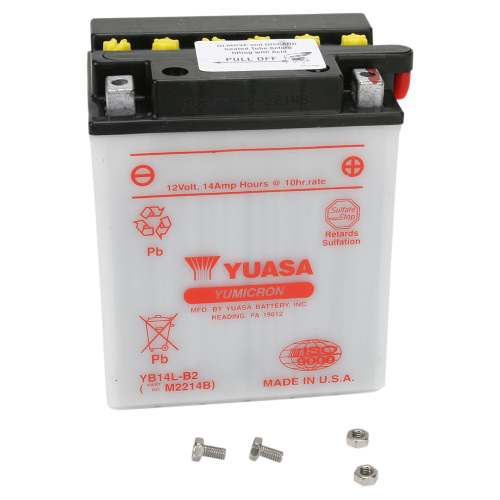 Yuasa - Yuasa Yumicron Battery - YB14L-B2 - YUAM2214B