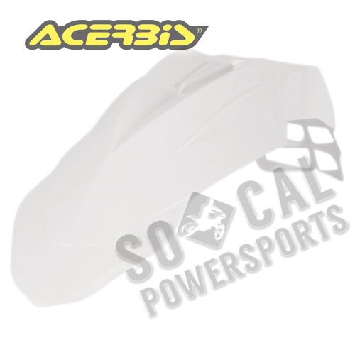 Acerbis - Acerbis Supermoto Front Fender - White - 2040390002