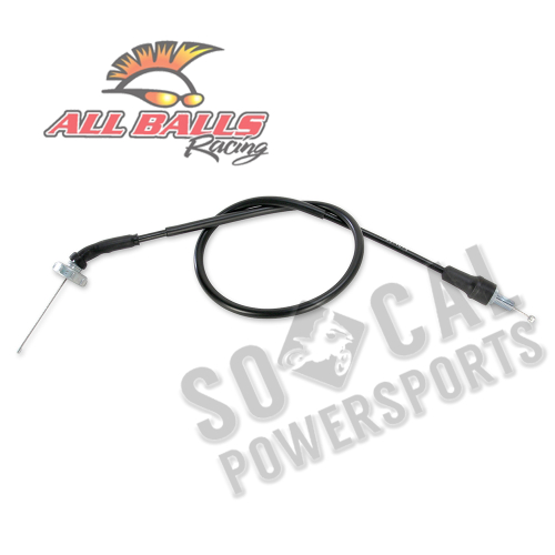 All Balls - All Balls Black Vinyl Throttle Cable - 45-1004