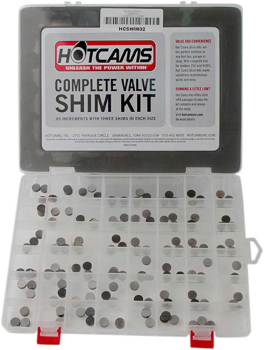 Hot Cams - Hot Cams 10.00mm Valve Shim Refill Package  - 1.85mm to 3.25mm - HCSHIM31