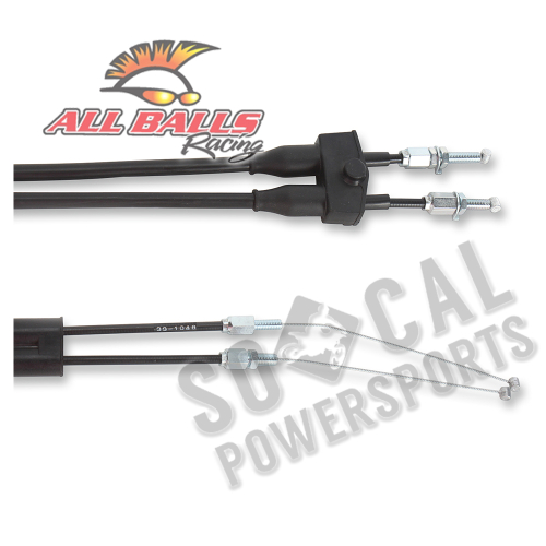 All Balls - All Balls Black Vinyl Throttle Cable - 45-1009