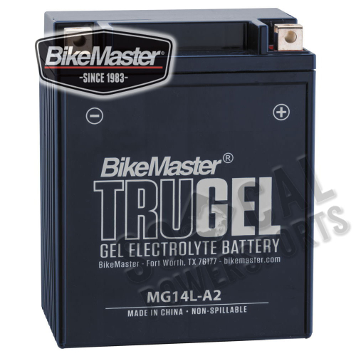 BikeMaster - BikeMaster TruGel Battery - 780514