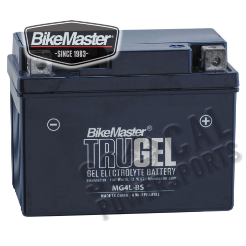 BikeMaster - BikeMaster TruGel Battery - 780531