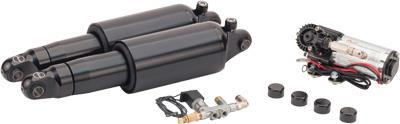 Arnott - Arnott Fox Series VRod Air Suspension with Rebound Adjustment - Black - MC-2900