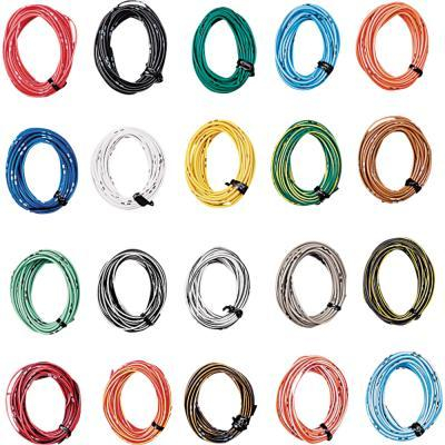 Shindy - Shindy Colored Wiring - White/Black - 16-683