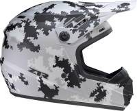 Z1R - Z1R Rise Digi Camo Youth Helmet - 0111-1454 - Matte Gray - Small - Image 4