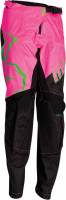 Moose Racing - Moose Racing Qualifier Youth Pants - 2903-1987 - Black/Pink/Green - 26 - Image 1
