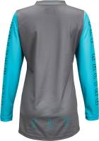 Fly Racing - Fly Racing F-16 Womens Jersey - 374-826L - Gray/Blue - Large - Image 2