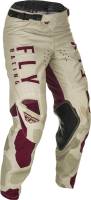 Fly Racing - Fly Racing Kinetic K221 Youth Pants - 374-53720 - Stone/Berry - 20 - Image 1