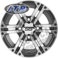 ITP - ITP SS212 Wheel - 14x8 - 5+3 Offset - 4/110 - Black - 14SS447BX - Image 1