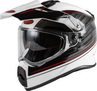 G-Max - G-Max AT-21 Raley Helmet - G1211014 - White/Gray/Red - Small - Image 1