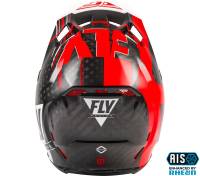 Fly Racing - Fly Racing Formula Vector Helmet - 73-4413M - Red/White/Black - Medium - Image 2