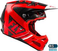Fly Racing - Fly Racing Formula Vector Helmet - 73-4413M - Red/White/Black - Medium - Image 4