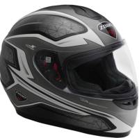 Zoan - Zoan Thunder Electra Graphics Snow Youth Helmet with Electric Shield - 223-121SN/E - Silver - Medium - Image 1