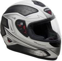 Zoan - Zoan Thunder Electra Graphics Snow Helmet with Double Lens Shield - 223-194SN - Matte White - Small - Image 1