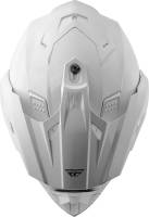 Fly Racing - Fly Racing Trekker Solid Helmet - 73-7013XS - White - X-Small - Image 3