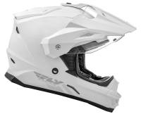 Fly Racing - Fly Racing Trekker Solid Helmet - 73-7013XS - White - X-Small - Image 4