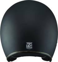 Fly Racing - Fly Racing .38 Solid Helmet - 73-8231X - Matte Black - X-Large - Image 2