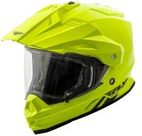 Fly Racing - Fly Racing Trekker Solid Helmet - 73-70142X - Hi-Vis Yellow - 2XL - Image 1