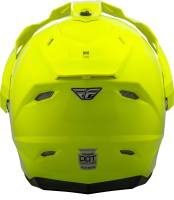 Fly Racing - Fly Racing Trekker Solid Helmet - 73-70142X - Hi-Vis Yellow - 2XL - Image 2