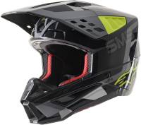 Alpinestars - Alpinestars SM5 Rover Helmet - 8303921-1592-2X - Anthracite/Yellow Flourescent/Gray Camo Glossy - 2XL - Image 1