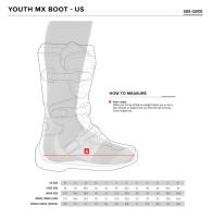 Alpinestars - Alpinestars Tech 7S Magneto Limited Edition Youth Boots - 2015017-1329-4 - Black/Red Fluo/White - 4 - Image 2