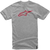 Alpinestars - Alpinestars Ageless T-Shirt - 1032720301131L - Gray/Red - Large - Image 1