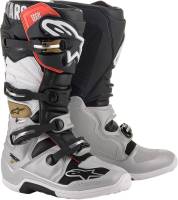 Alpinestars - Alpinestars Tech 7 Boots - 2012014-1829-11 - Black/Silver/White/Gold - 11 - Image 1