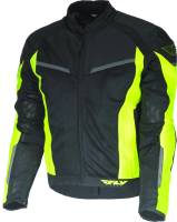 Fly Racing - Fly Racing Strata Jacket - 477-2104-3 - Hi-Vis/Black - Medium - Image 2