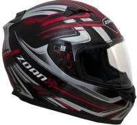 Zoan - Zoan Blade SV Reborn Graphics Snow Helmet with Electric Shield - 035-208SN/E - Red - 2XL - Image 1