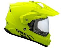 Fly Racing - Fly Racing Trekker Solid Helmet - 73-7014L - Hi-Vis Yellow - Large - Image 5