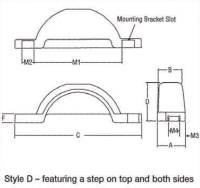 Fulton - Fulton HDPE Plastic Trailer Fender - Style D - Silver - 008594 - Image 2