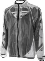 Fly Racing - Fly Racing Fly Rain Jacket - 354-6110L - Clear - Large - Image 5