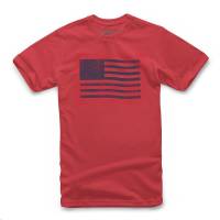 Alpinestars - Alpinestars Flag T-Shirt - 12107202630L - Red - Large - Image 1